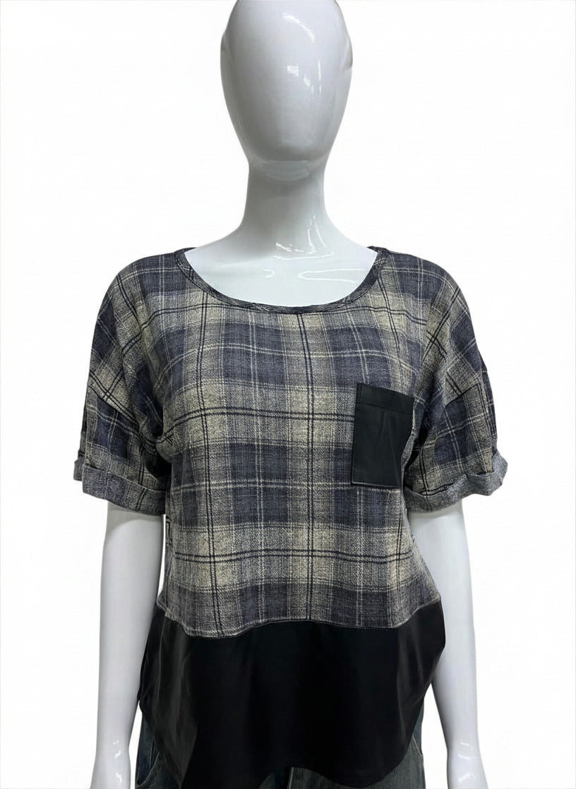 Gray Blouse