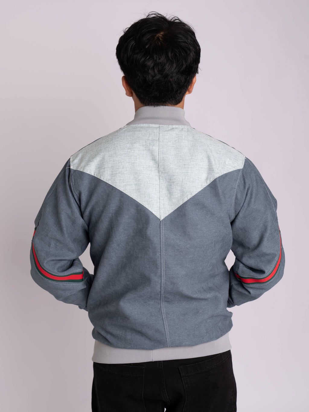 Two-Tone Track Jacket