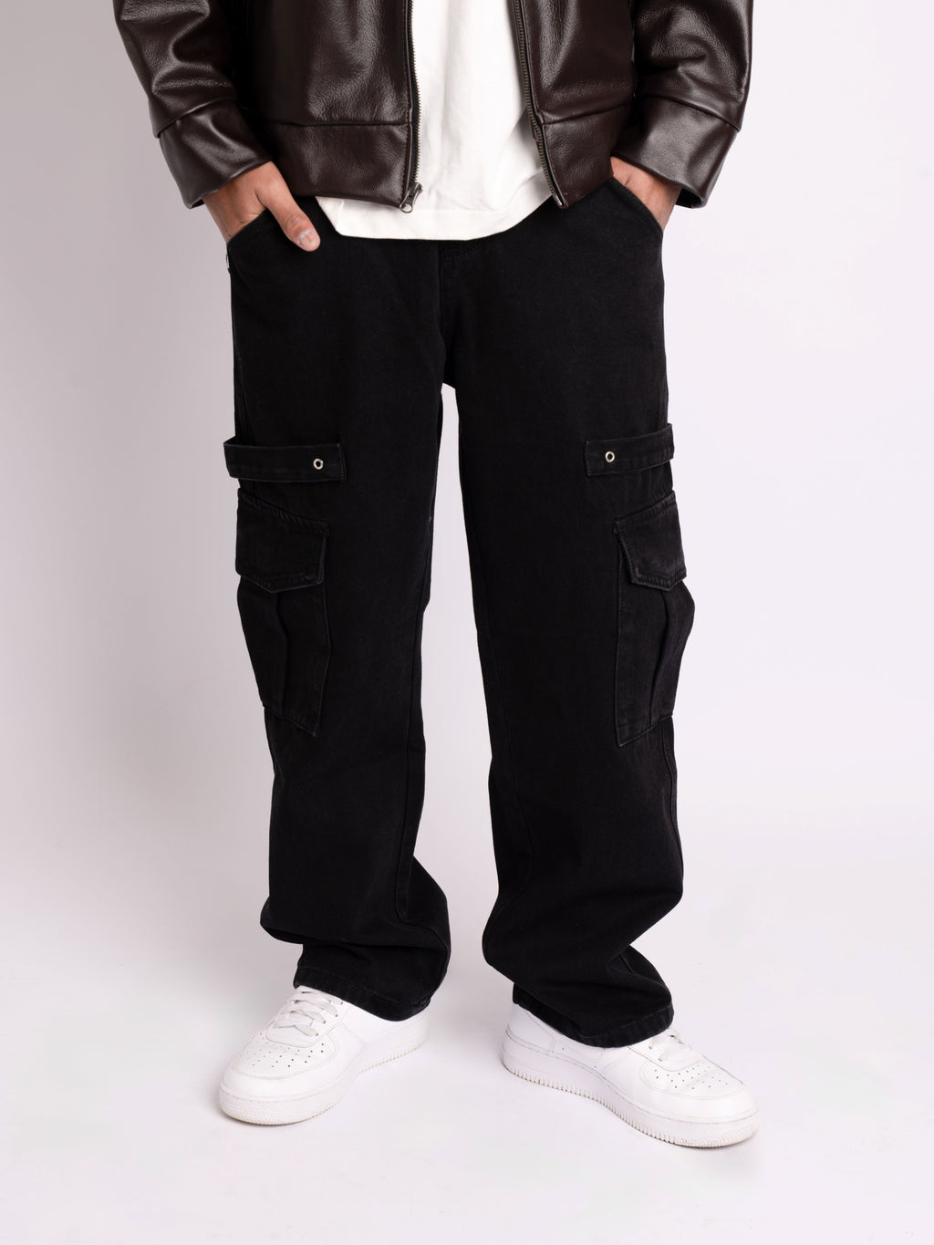 Pants Black Cargos
