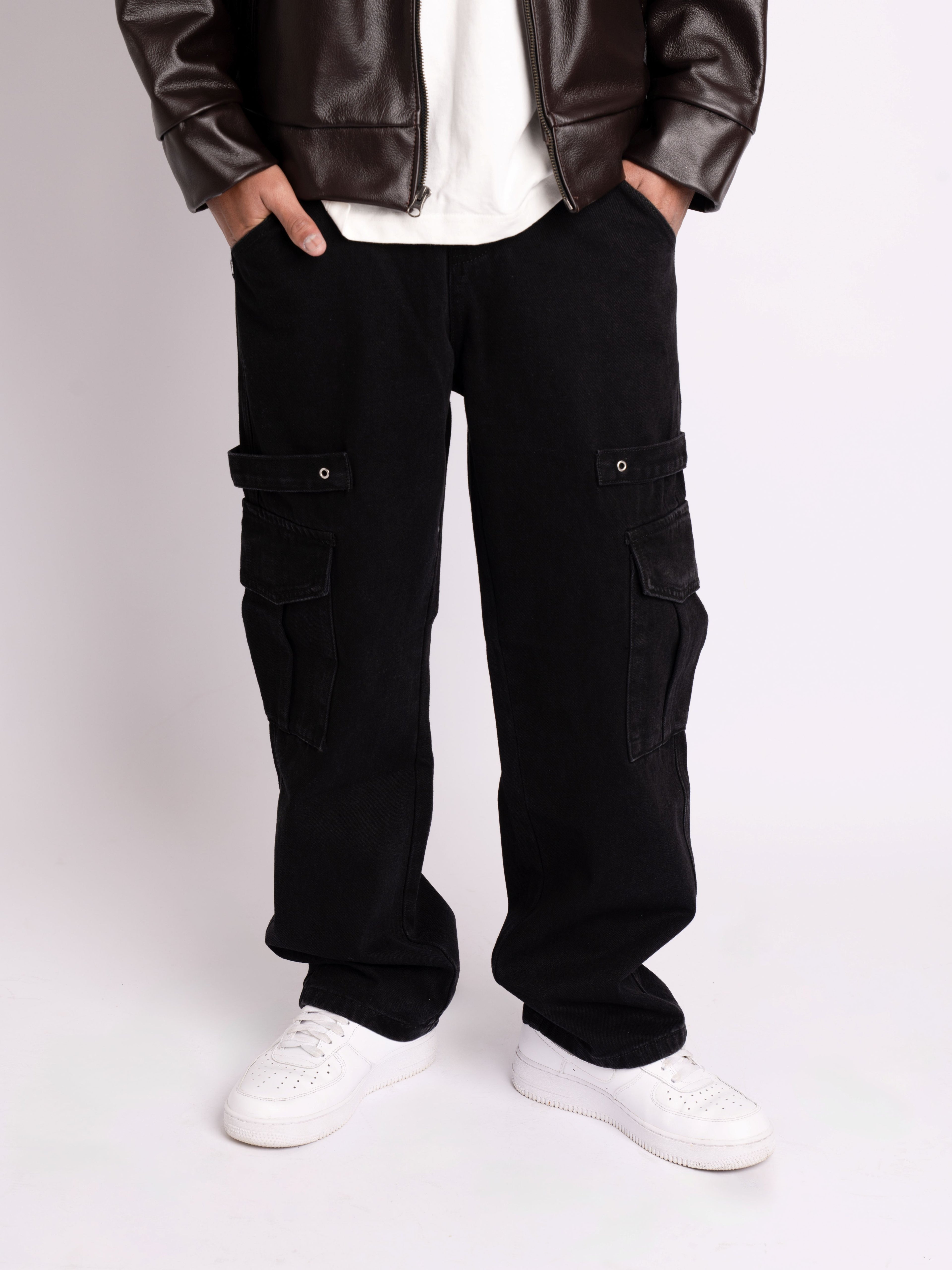 Pants Black Cargos