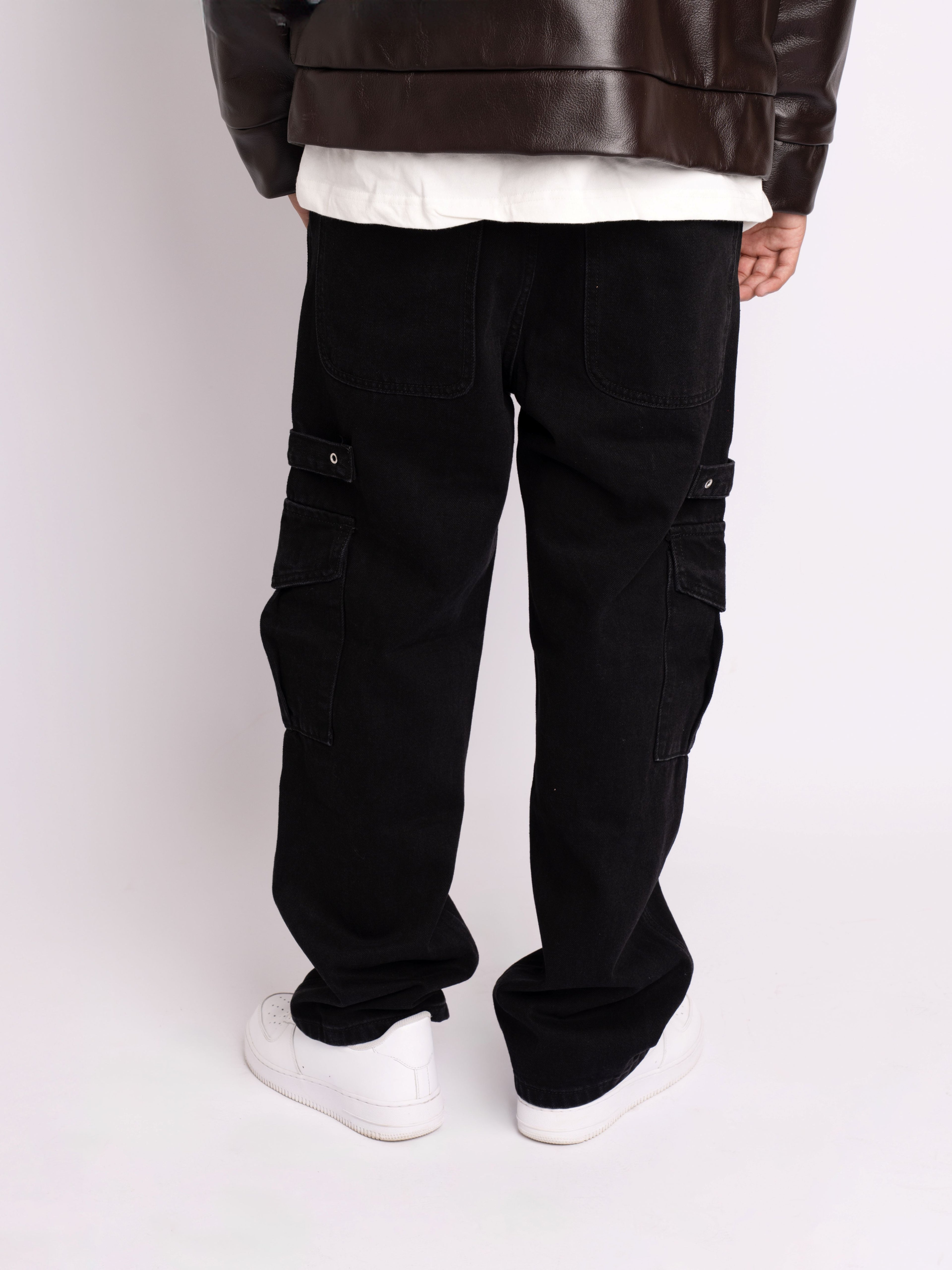 Pants Black Cargos