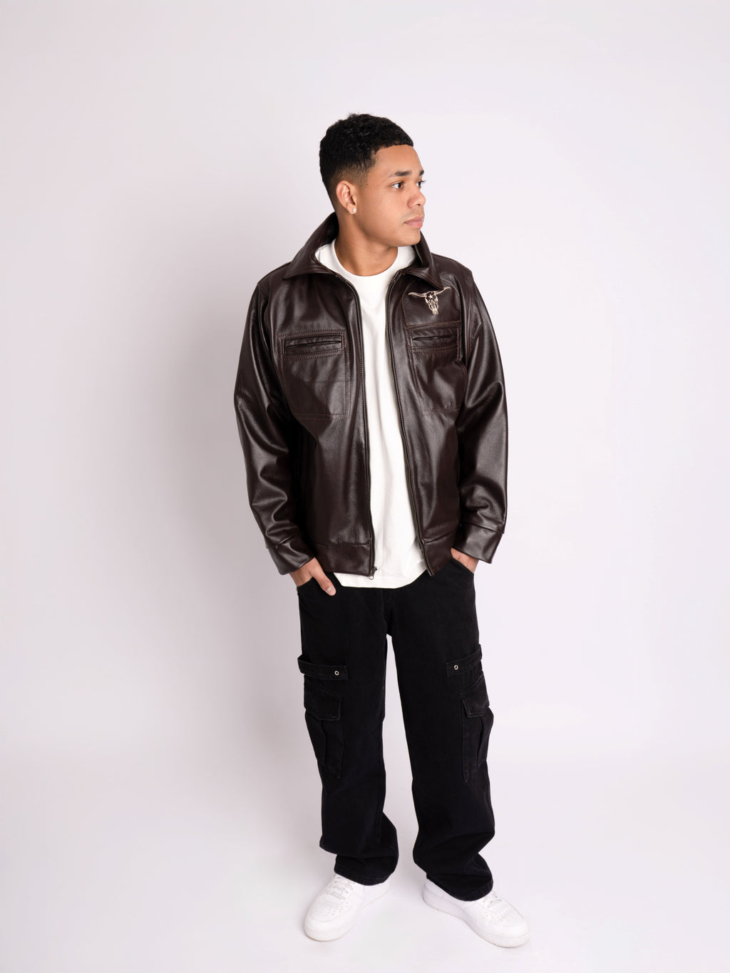 Premium Brown Top Grain Leather Jacket