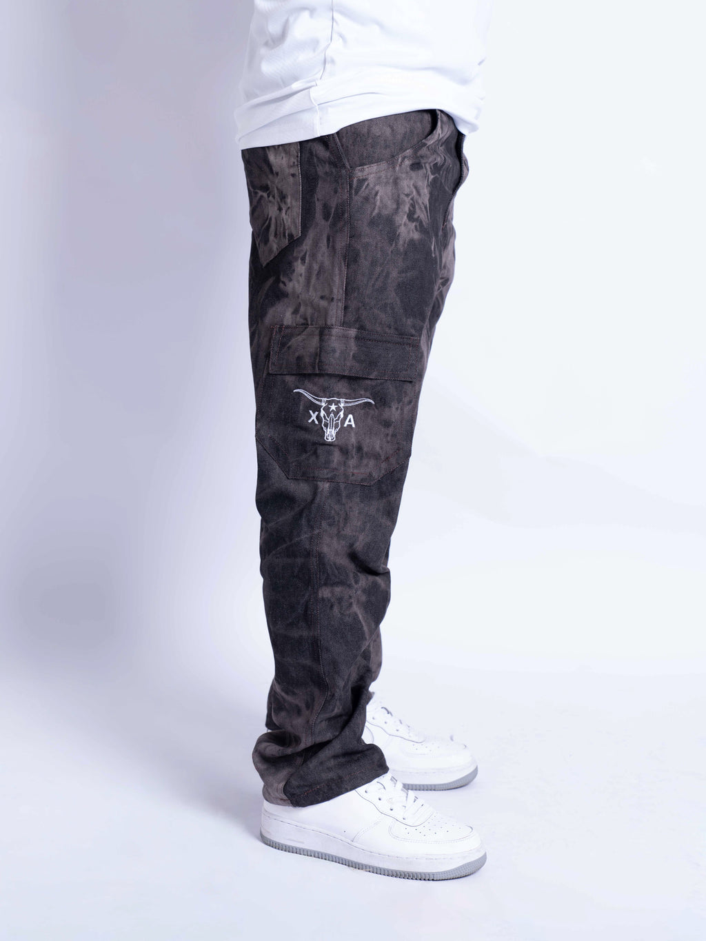 Black Smoke Cargo Pants