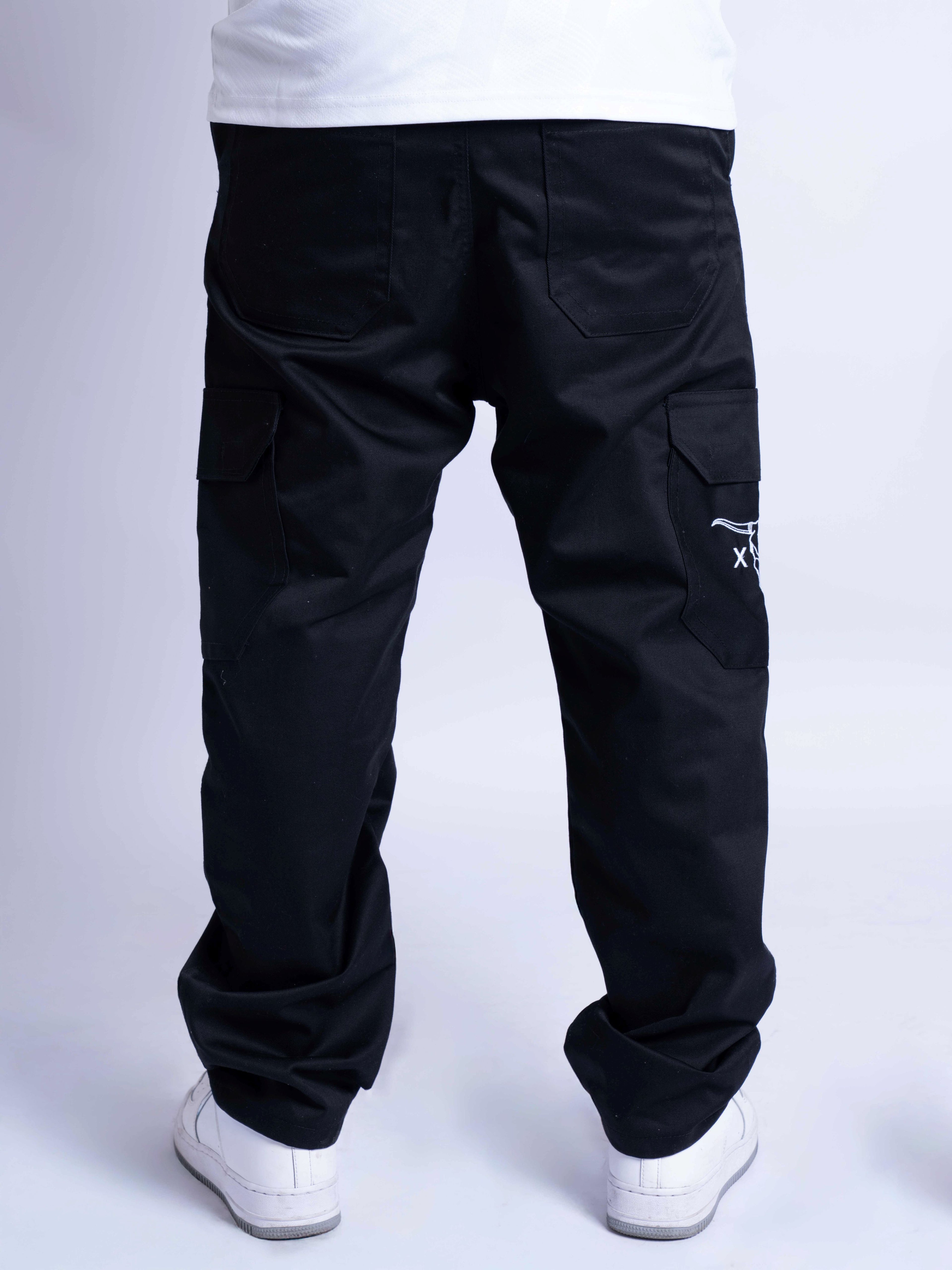 Black Cargo Pants